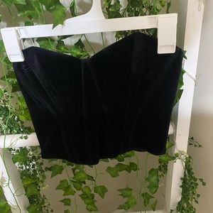 Juicy couture bustier top
